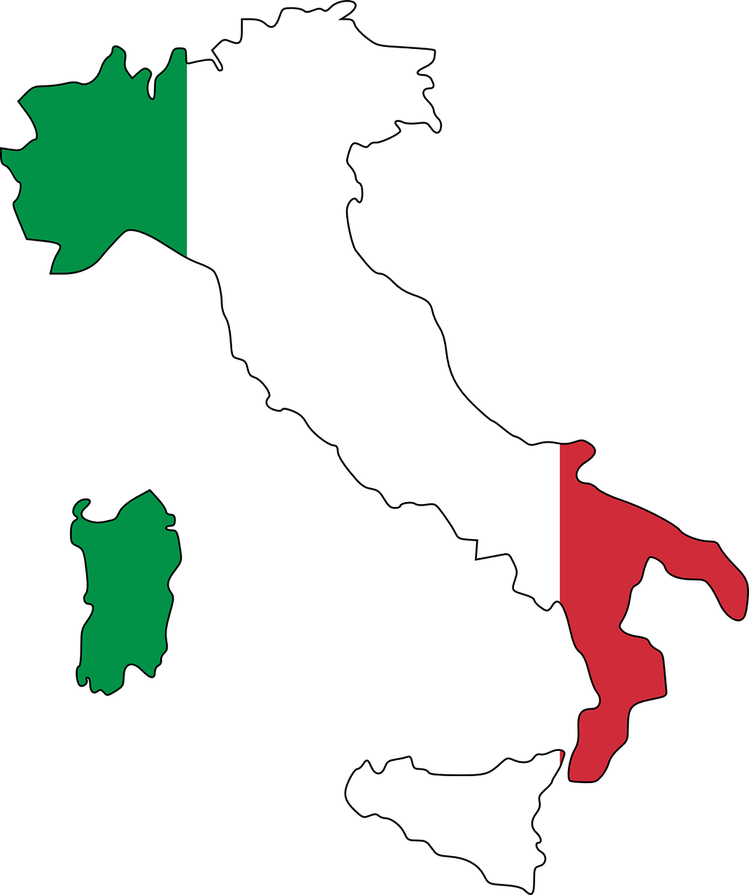 Italy Map Flag Png Italy Clipart Icon Italy Icon Transparent FREE For Download On 
